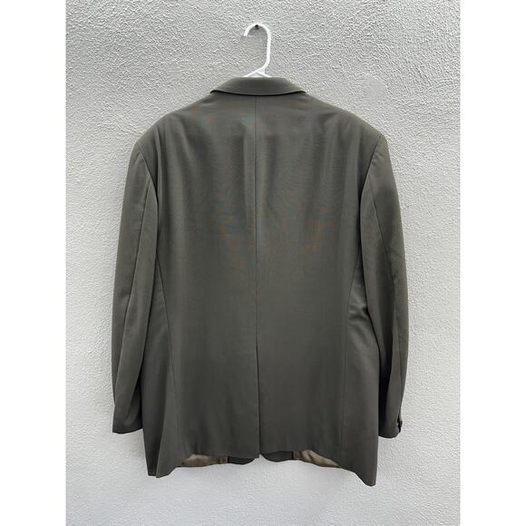 Evan Picone for The Bon-Ton Mens Blazer Size Unknown Brown Pure Wool Altered - Picture 8 of 12